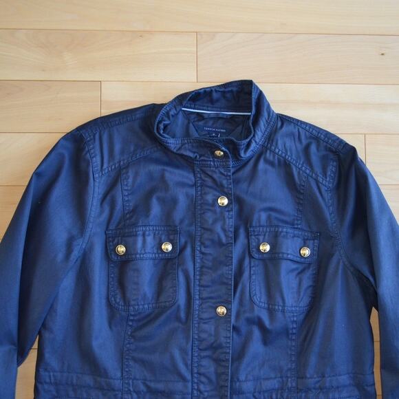 Tommy Hilfiger Navy Blue Utility Field Jacket Size XL - Picture 2 of 4